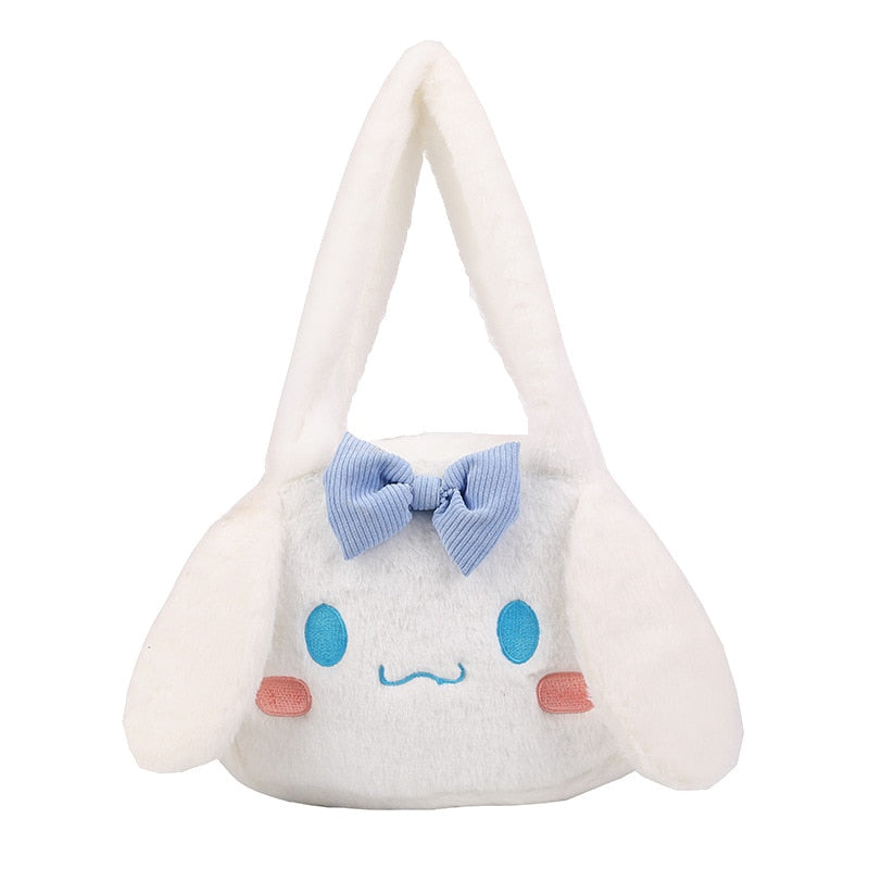 Cute Fluffy Bow Shoulder Bag