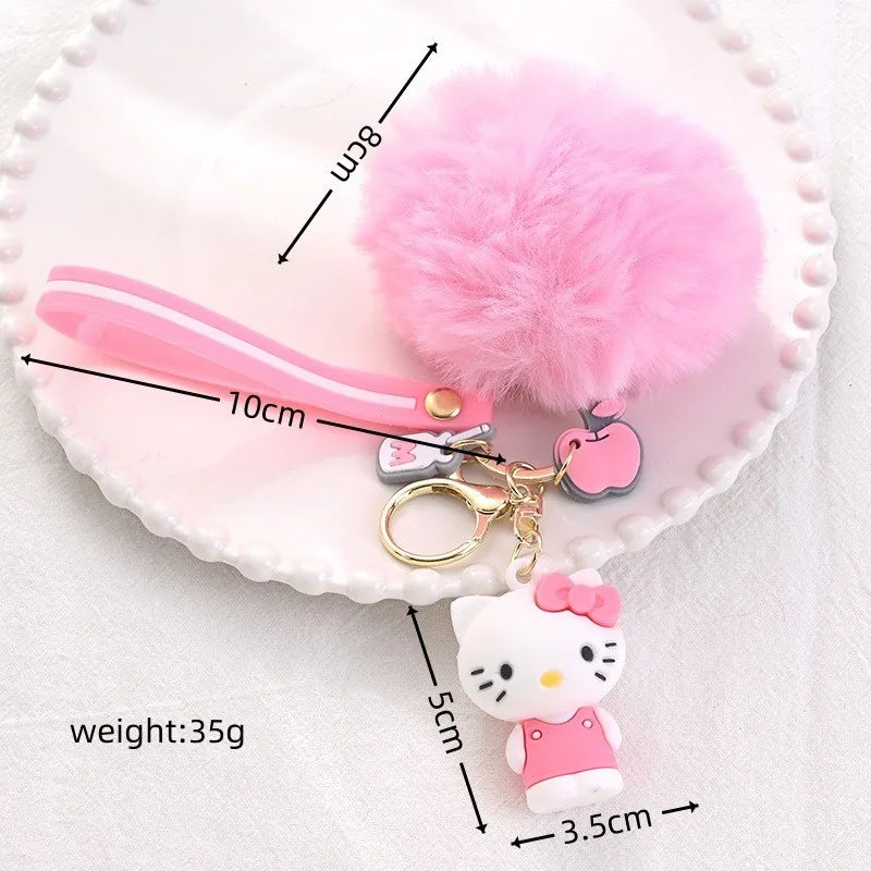 Cartoon Kitty Doll Keychain Pendant