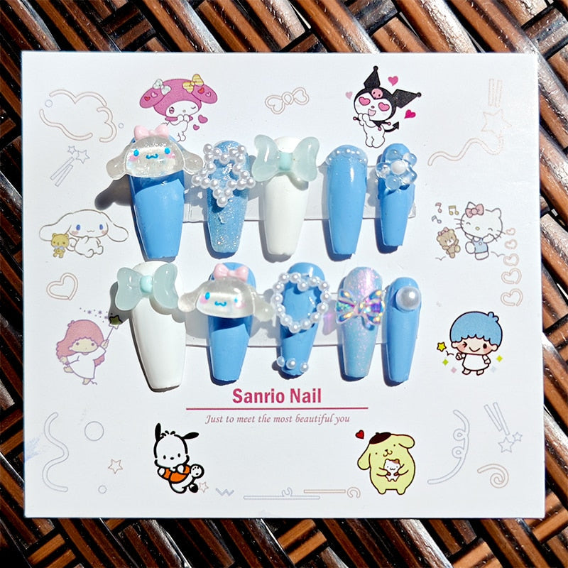Cartoon Figure Press On Nails