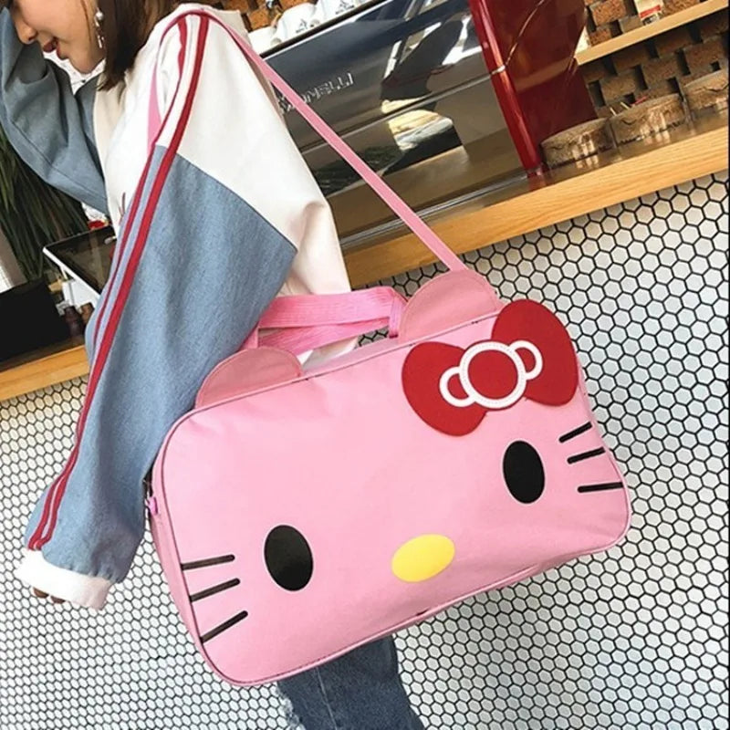 Kitty Travel Large Capacity Shoulder Bag