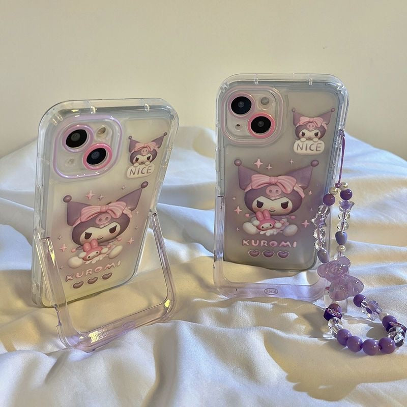 Sweet Kuro iPhone Case With Chain SK493