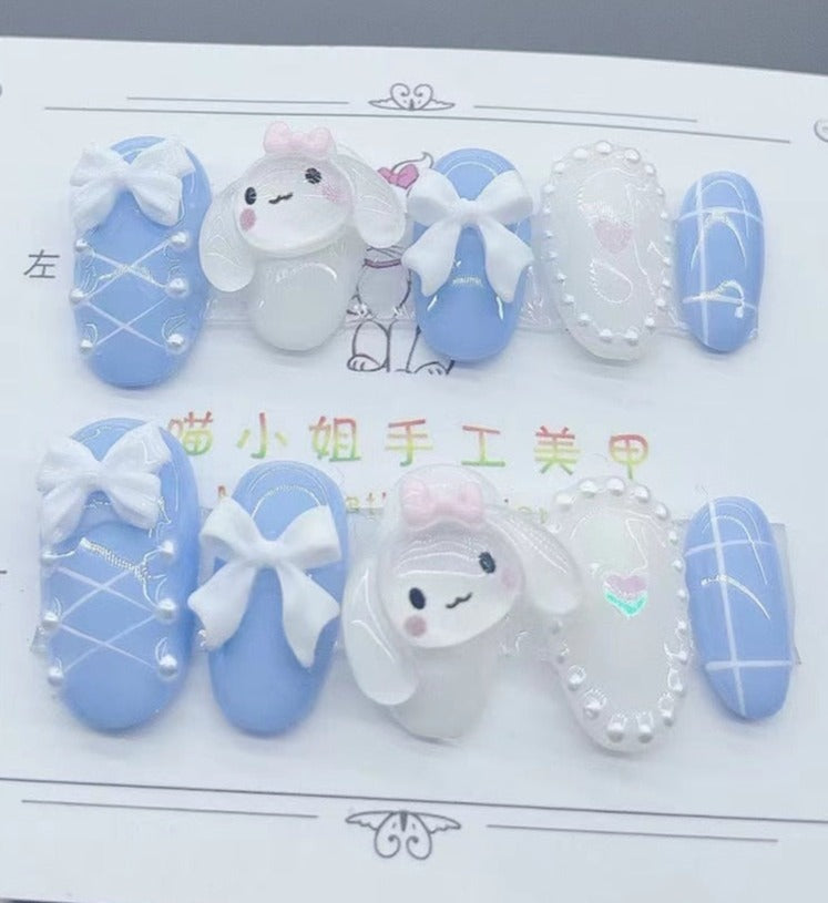Cartoon Figure Press On Nails