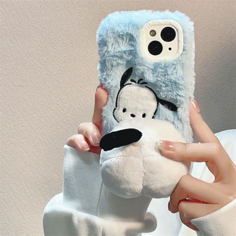 Funny Pocha Plush iPhone Case