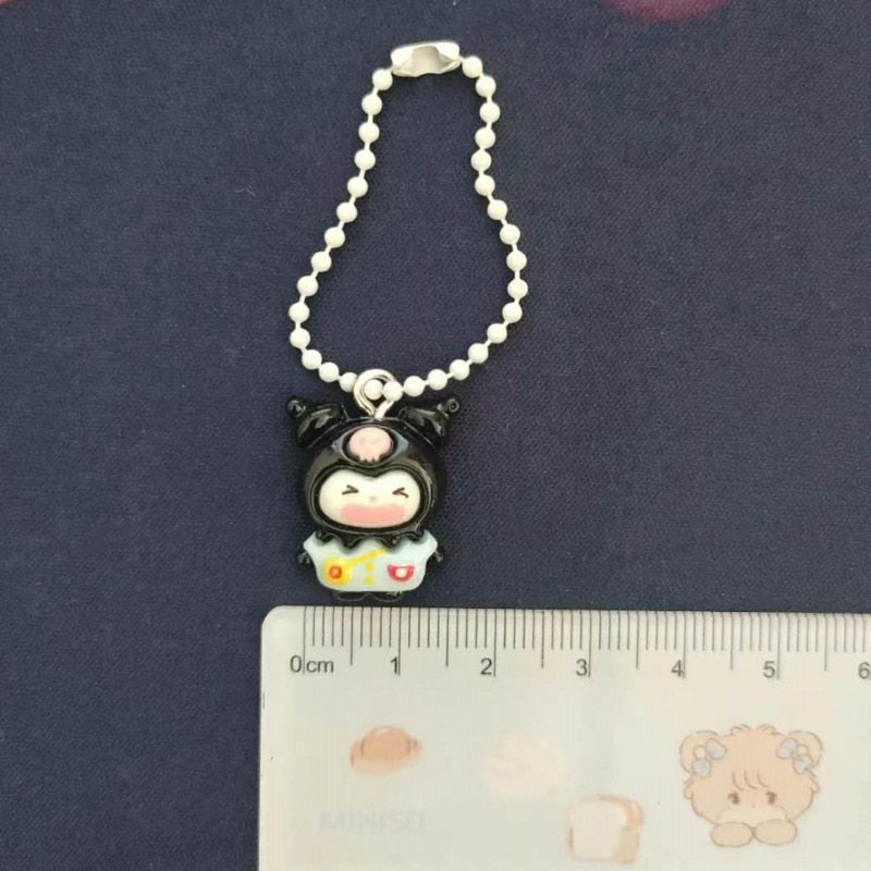 Kawaii Fast Food Keychain