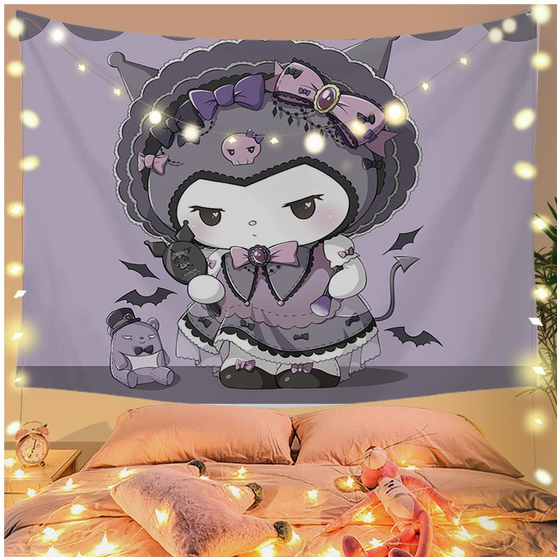 Charming Kuro Tapestry