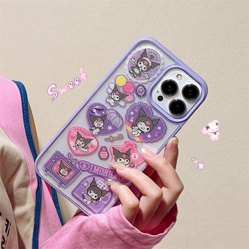 Kitty and Kuro Star iPhone Case