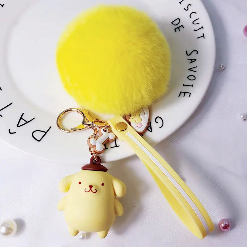 Cartoon Kitty Doll Keychain Pendant