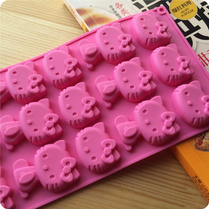 Pink Kitty Silicone Mold