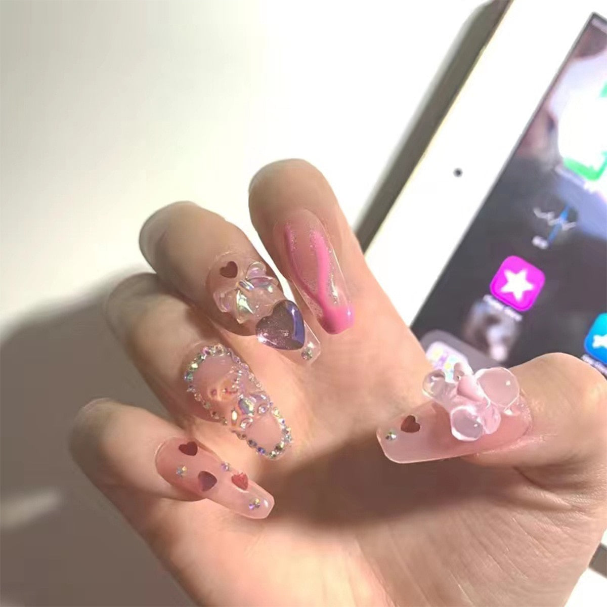 Cute Design Press On Nails