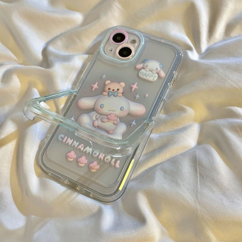 Kawaii Cinna iPhone Case With Chain