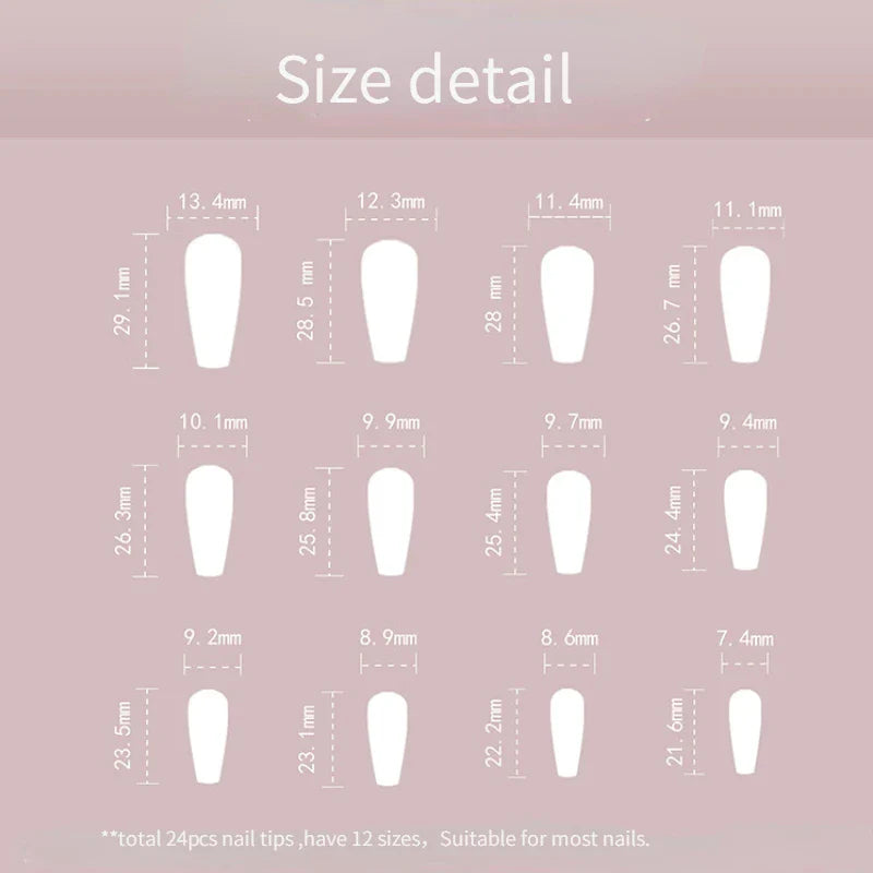 Kitty 3D Press On Nails SK448