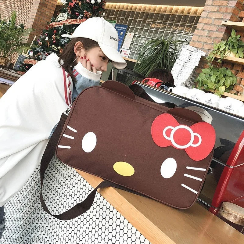 Kitty Travel Large Capacity Shoulder Bag