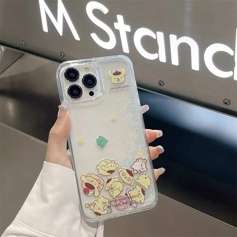 Pom Glitzernder Treibsand iPhone Hülle SK562