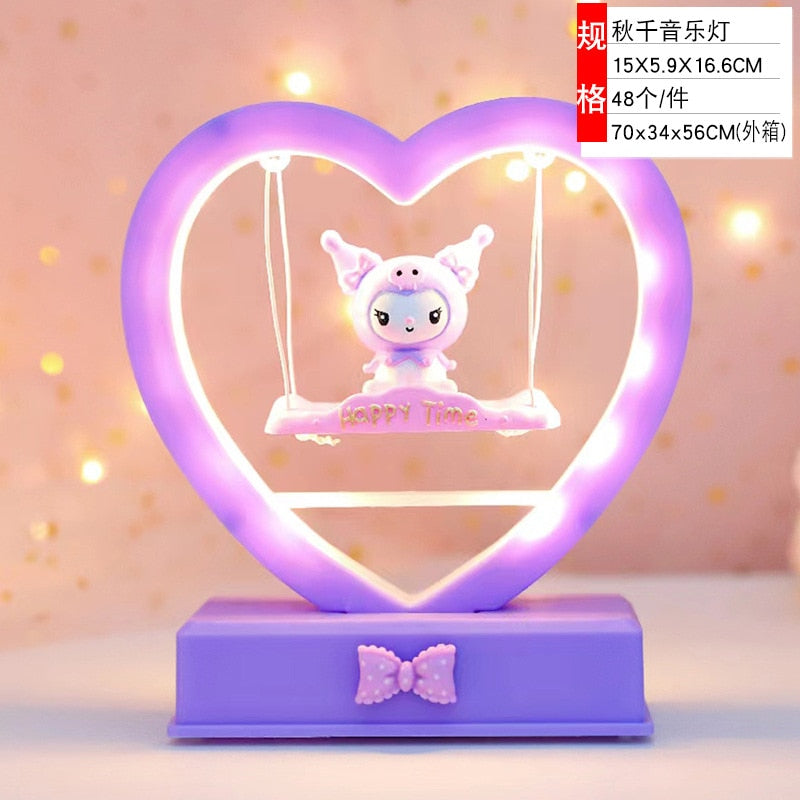 Cartoon Moon LED Night Light