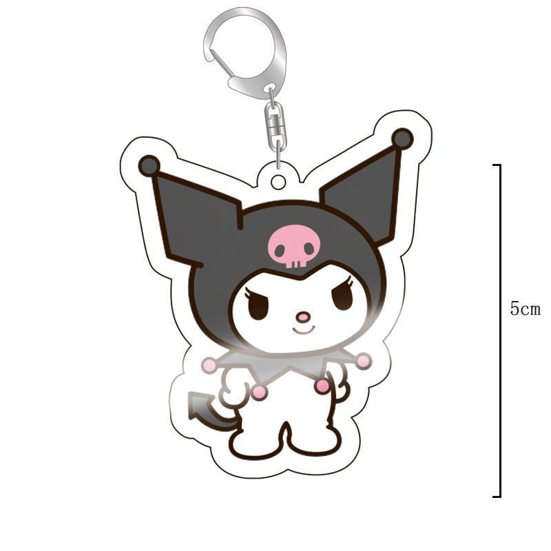Kawaii Acrylic Mini Keychain