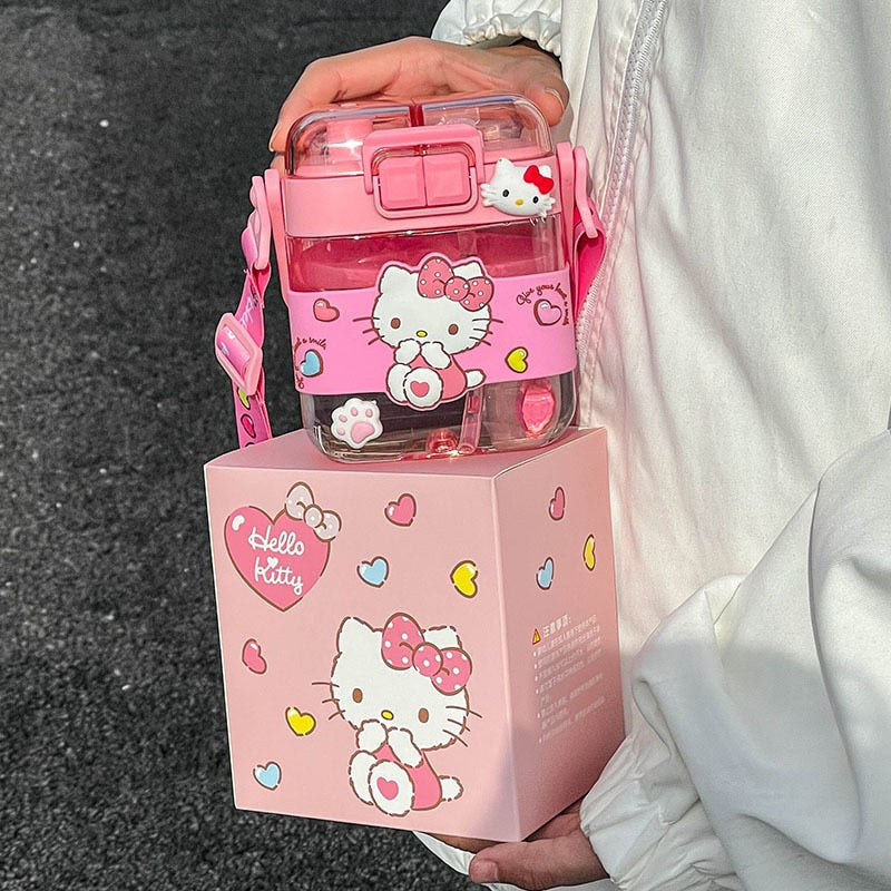 Cartoon Large Capacity Water Bottle