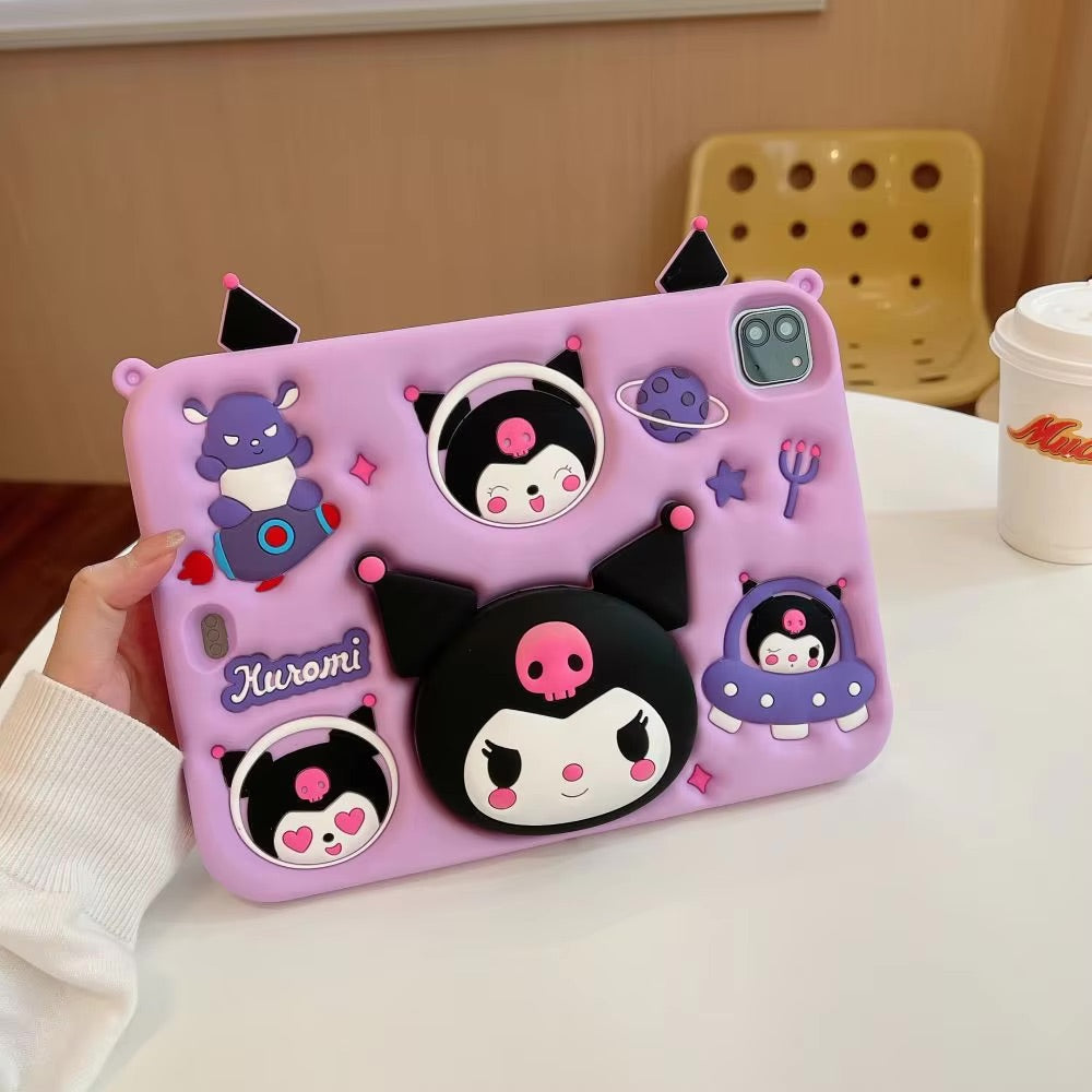 iPad 3d Kitten Pink Case