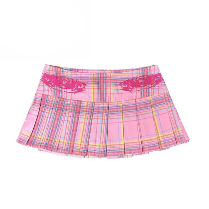 Skirt Plaid Micro Candy