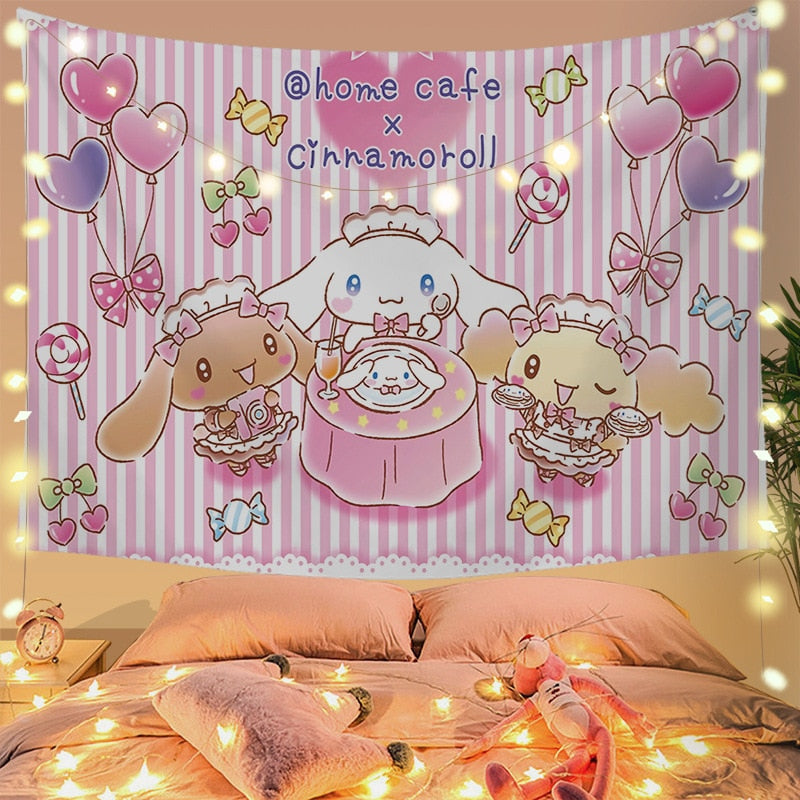 Kawaii Cinna Tapestry