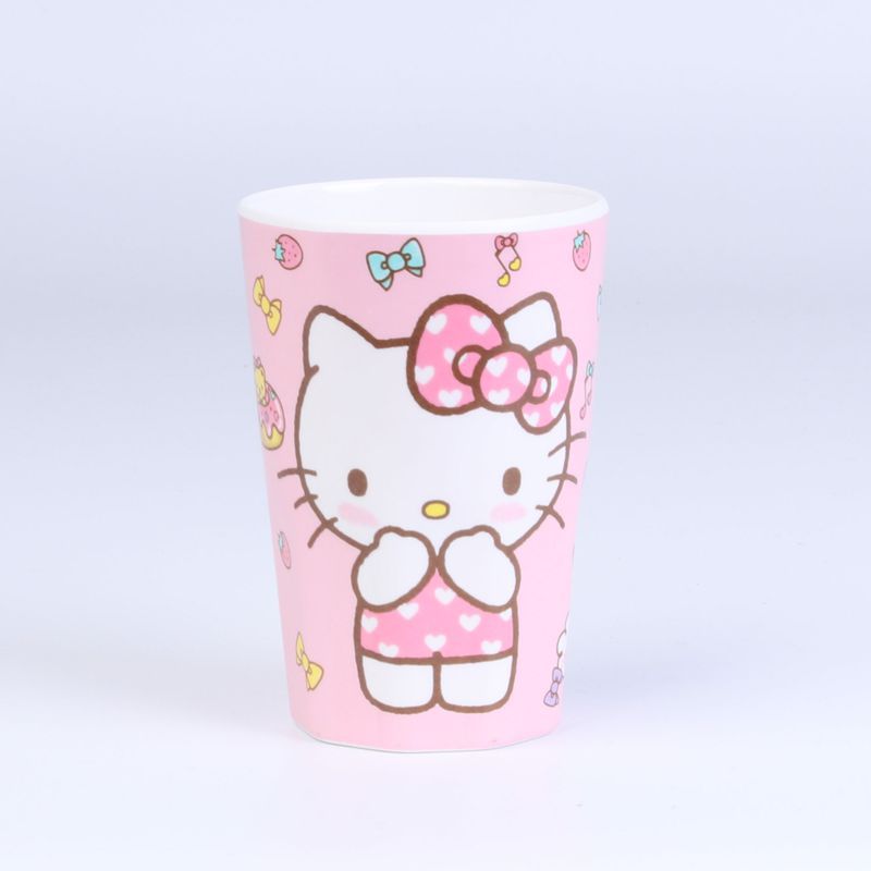 Charming Pink Kitty Tableware Set