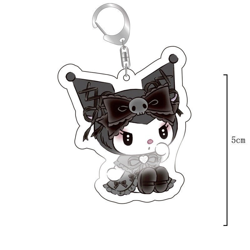 Kawaii Acrylic Mini Keychain