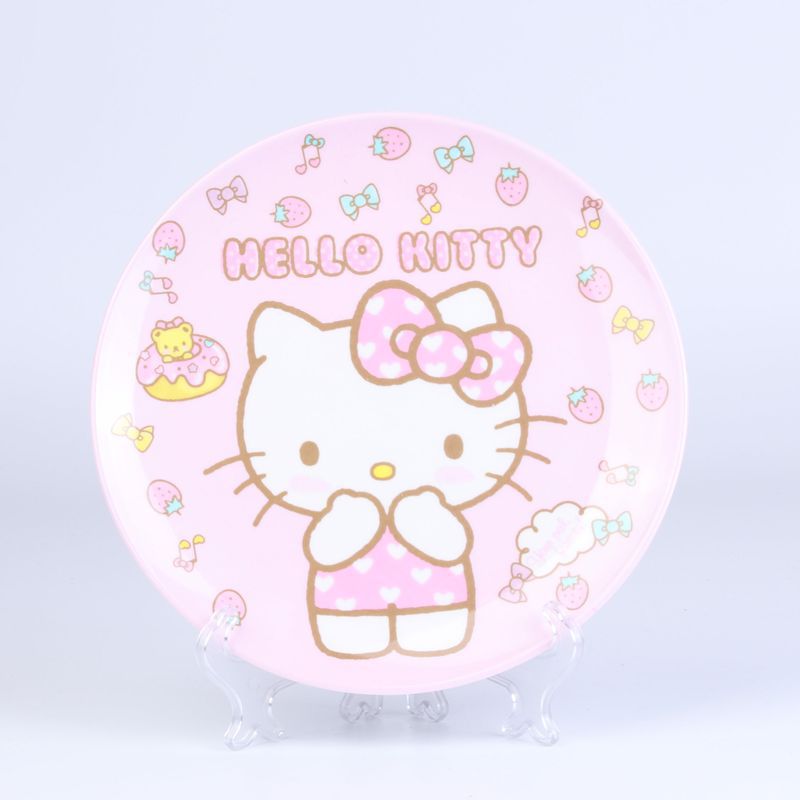 Charming Pink Kitty Tableware Set
