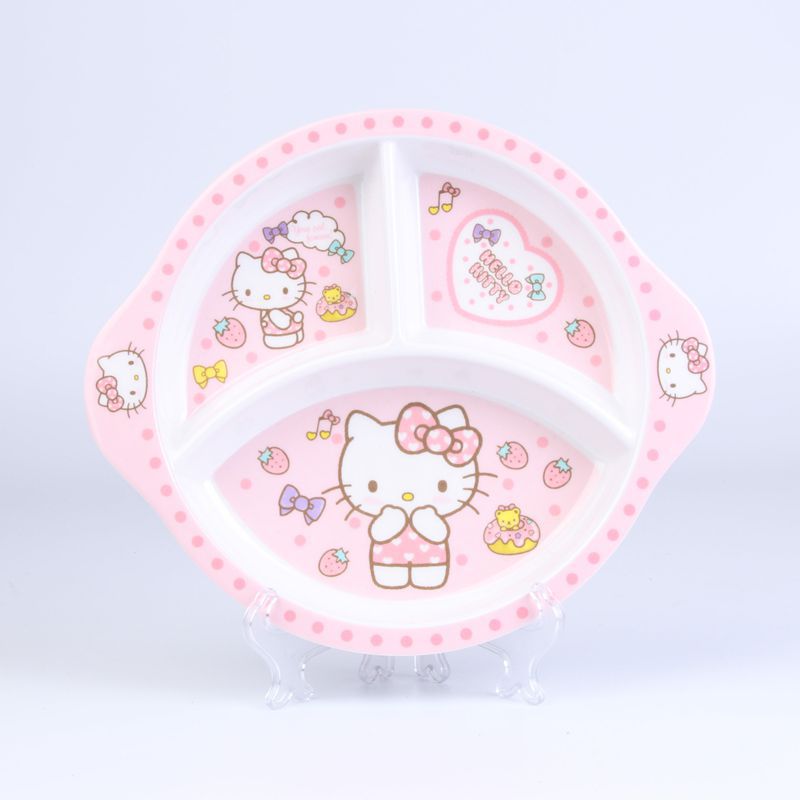 Charming Pink Kitty Tableware Set