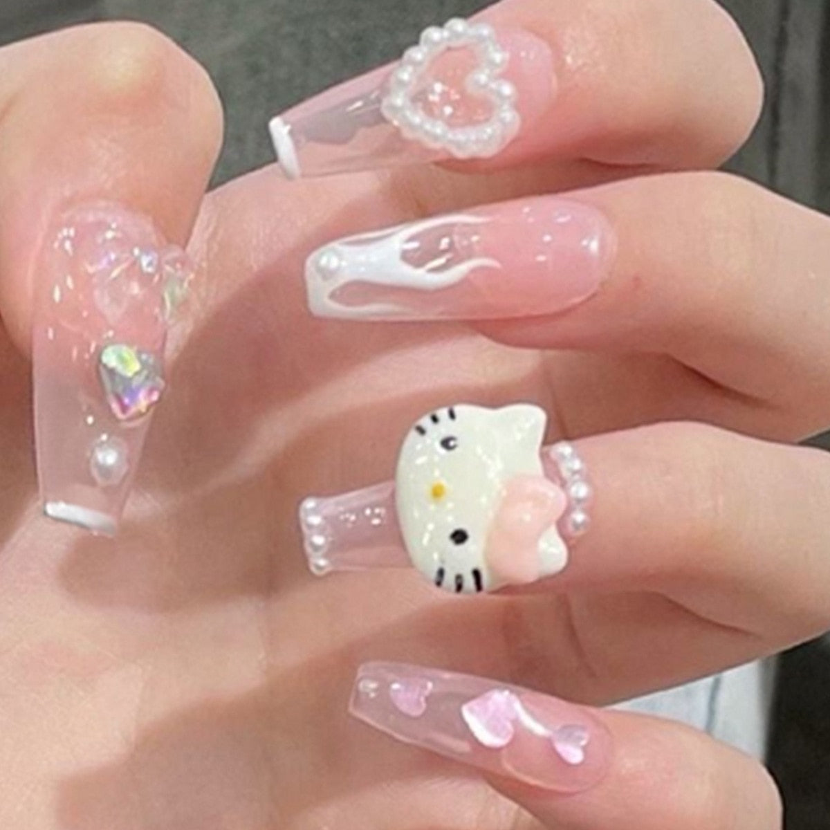 Cute Design Press On Nails