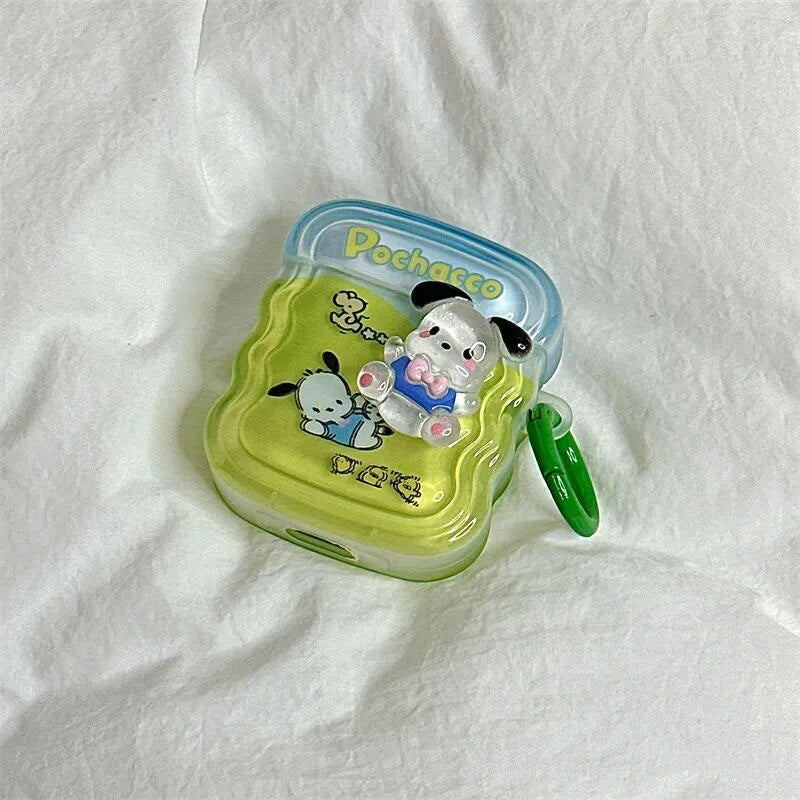 Pocha Green Airpods Case