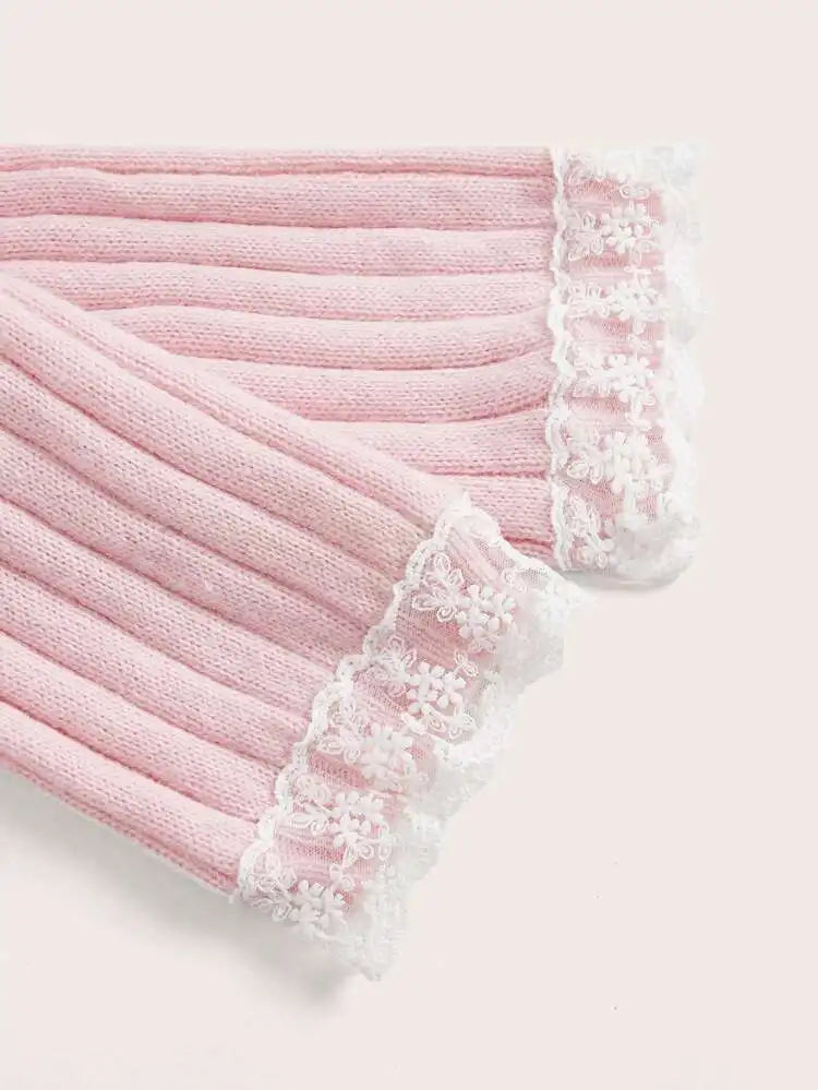 Knit Pink Princess Sweater