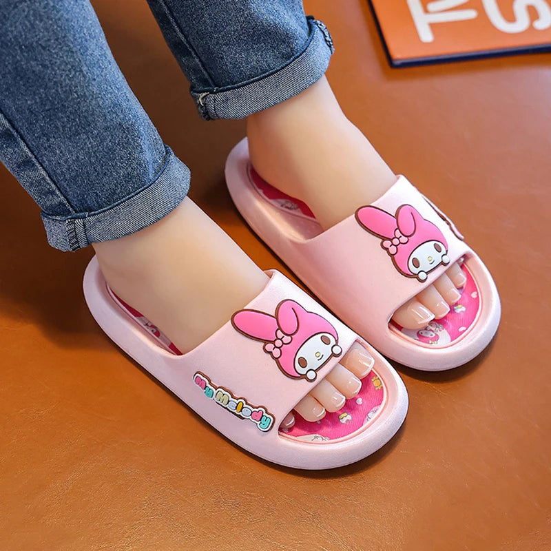 Kawaii Cartoon Kitty Slippers