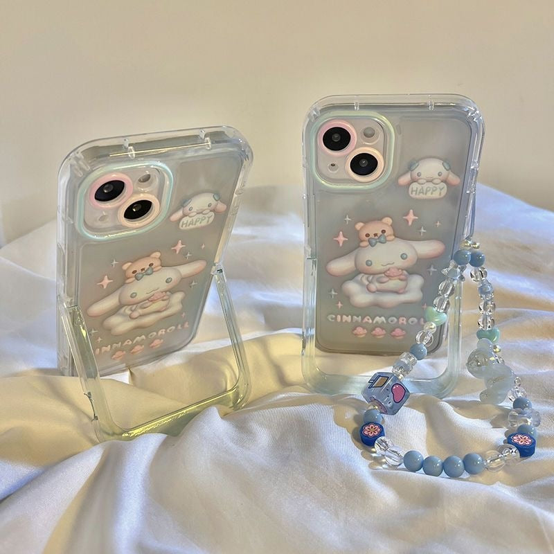 Kawaii Cinna iPhone Case With Chain
