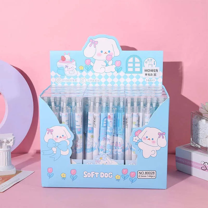 Cartoon Black Ink Gel Pens KI407
