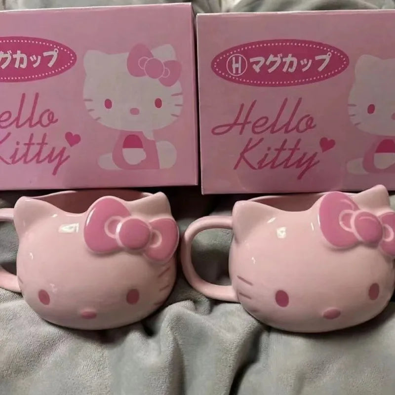 Pink Kitty Bow Mug - Kimi