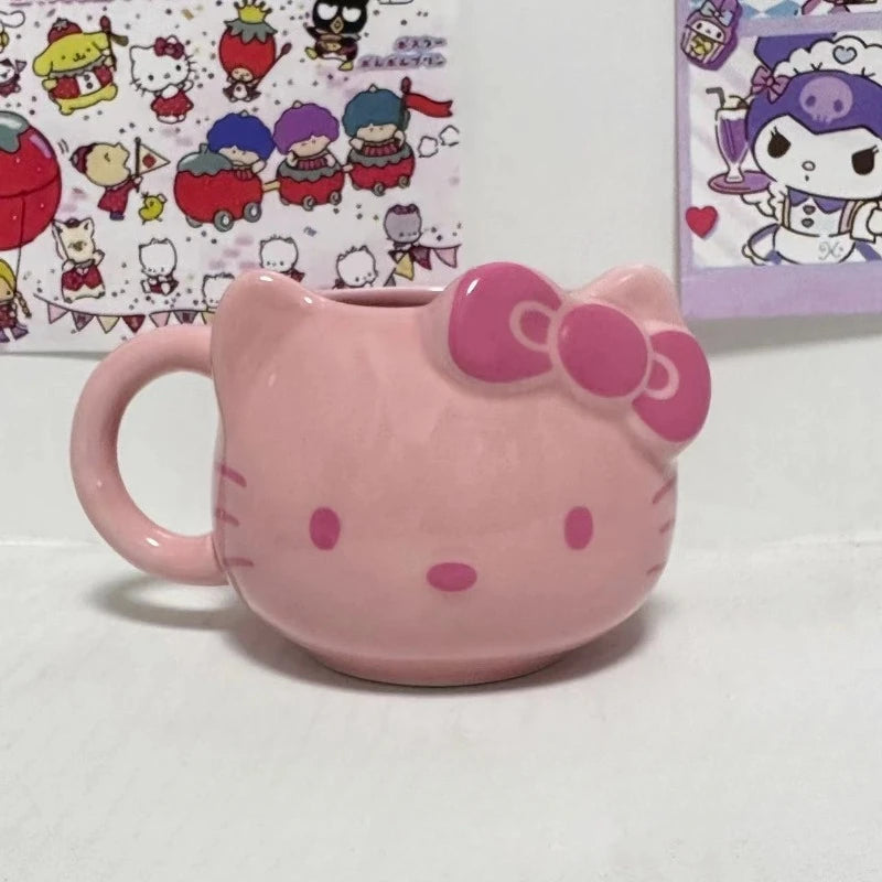 Pink Kitty Bow Mug - Kimi