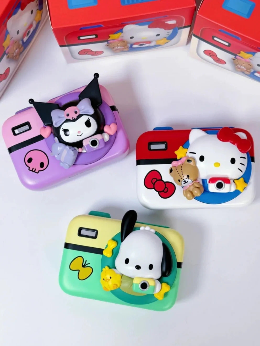 Retro Camera Series Toy Fan Blind box