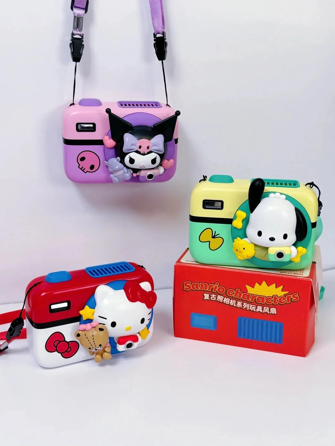 Retro Camera Series Toy Fan Blind box