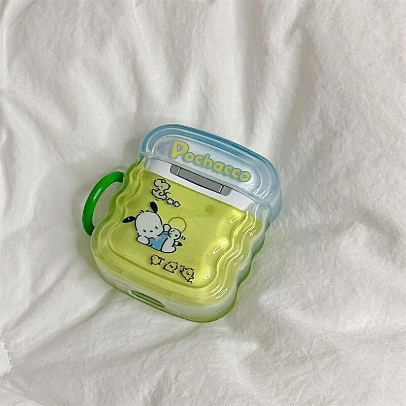 Pocha Green Airpods Case