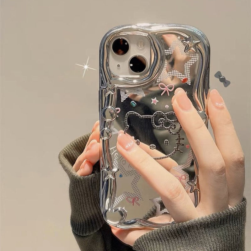 Kitty Star Metallic-Telefonhülle