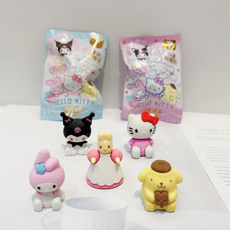 Boîte mystère de gommes Kawaii