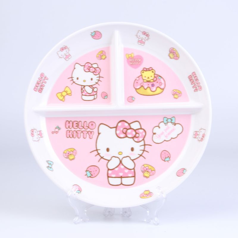 Charming Pink Kitty Tableware Set