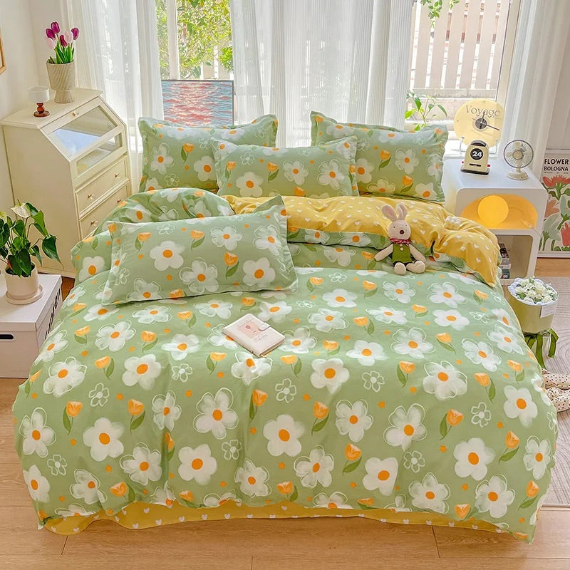 Floral Colorful Sets Bedding