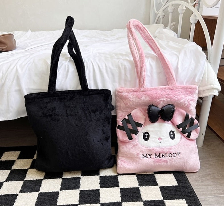 Kuro Melo with Bow Shoulder Bag
