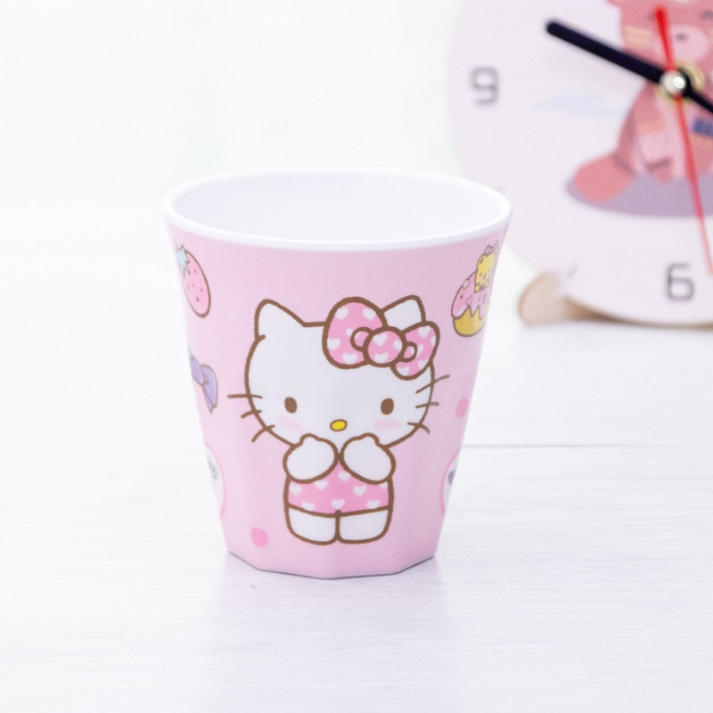 Charming Pink Kitty Tableware Set