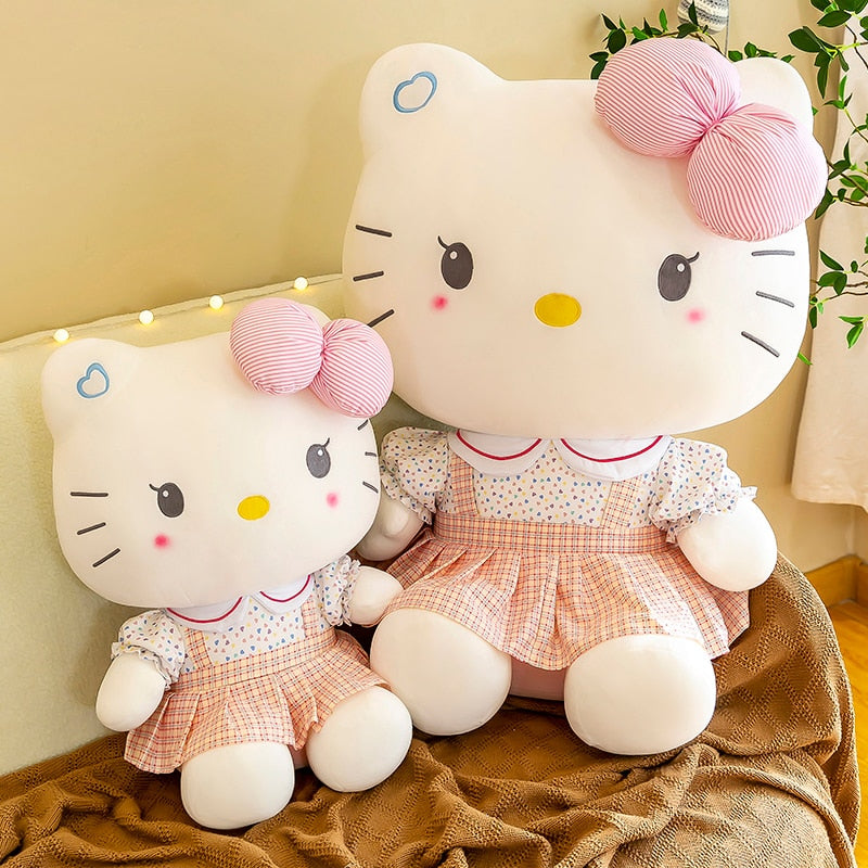 Lovely Kitty with Dress Plush Doll