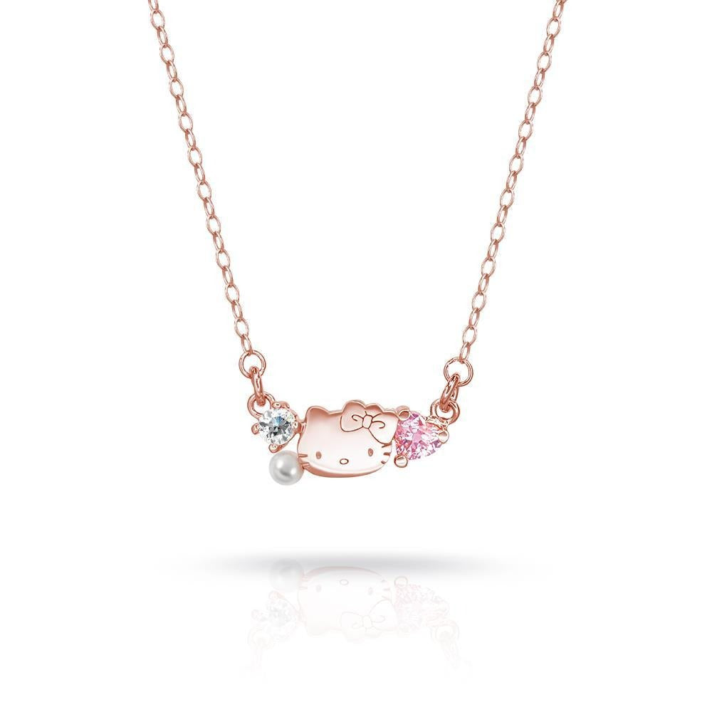 Rose Kitty Jewelry Set
