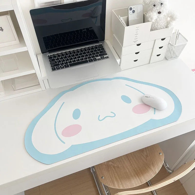 Cartoon Leather Mouse Pad Desktop Mat
