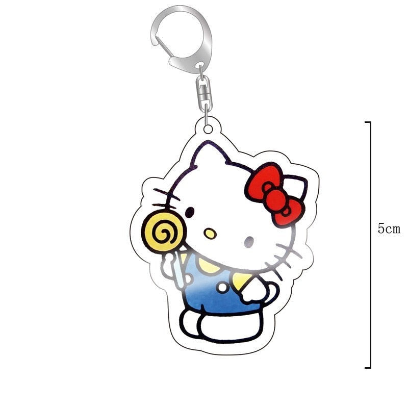 Kawaii Acrylic Mini Keychain
