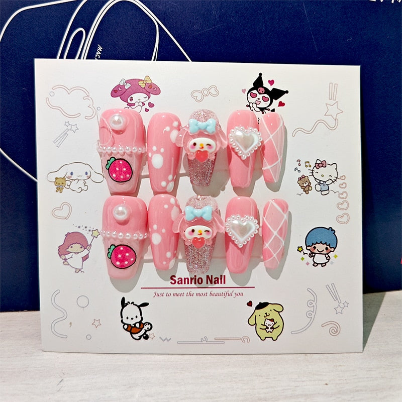 Cartoon Figure Press On Nails
