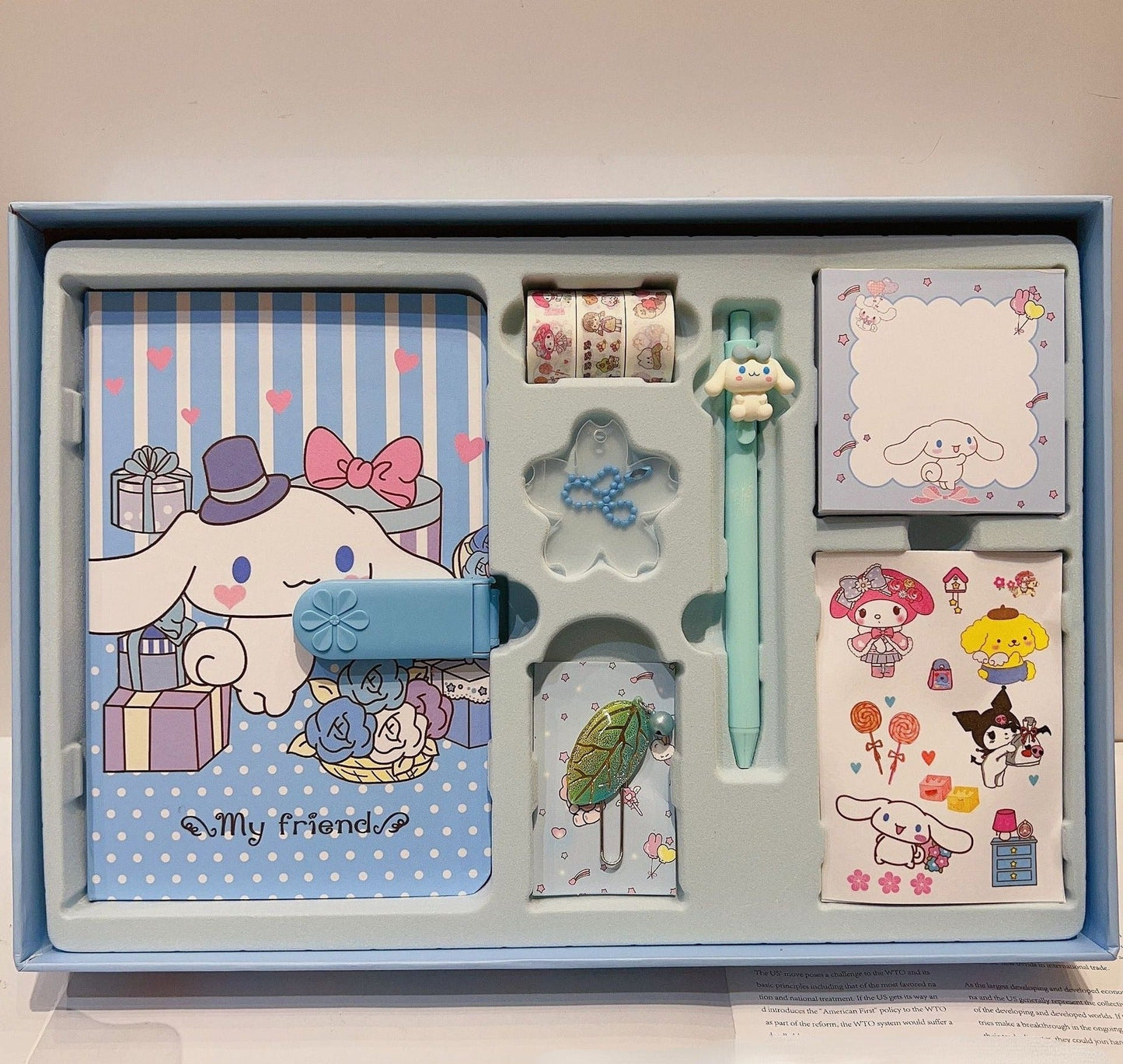 Cartoon Stationery Set